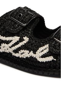 Karl Lagerfeld - KARL LAGERFELD Klapki Kleo KL81326 Czarny. Kolor: czarny #5