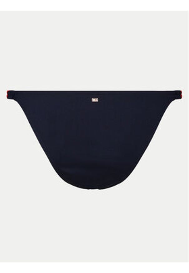 TOMMY HILFIGER - Tommy Hilfiger Dół od bikini UW0UW05298 Granatowy. Kolor: niebieski. Materiał: syntetyk