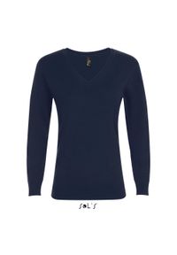 SOL'S - Sweter damski Sol's Glory. Kolor: niebieski. Materiał: polar. Sezon: zima #1