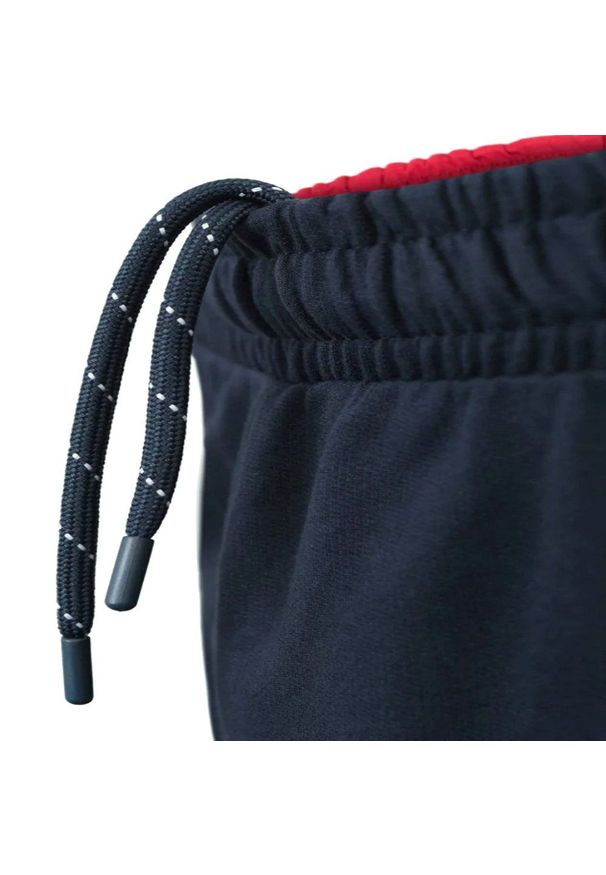 Pako Jeans - Dresowe Krótkie Spodenki, Szorty - PAKO JEANS - Granatowe. Kolor: niebieski. Materiał: bawełna, poliester. Długość: krótkie. Sezon: lato. Styl: sportowy