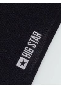 Big-Star - stopki damskie bawełniane czarne makarita 906. Kolor: czarny. Materiał: bawełna #3