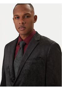 Guess Marynarka M6RN48 K45M2 Czarny Classic Fit. Kolor: czarny. Materiał: syntetyk #6