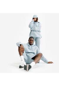 Decathlon - Bluza z kapturem unisex Elementals. Typ kołnierza: kaptur. Kolor: szary, niebieski, wielokolorowy. Materiał: poliester, elastan, tkanina, prążkowany, bawełna, materiał #1