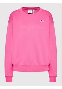 Champion Bluza Blend C 114467 Różowy Custom Fit. Kolor: różowy. Materiał: bawełna #2