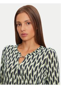 Olsen Bluzka 11104899 Zielony Regular Fit. Kolor: zielony. Materiał: wiskoza #3