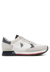 U.S. Polo Assn. Sneakersy Cleef CLEEF001A Biały. Kolor: biały