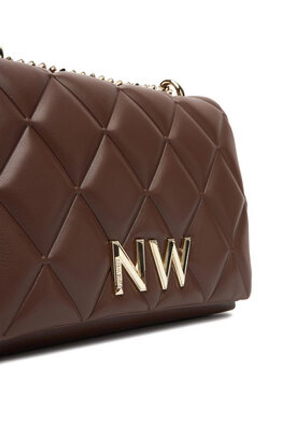 Nine West Torebka CEO-CHARLOTTE-I-S22558 Brązowy. Kolor: brązowy