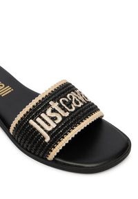 Just Cavalli Klapki 80RA3S80 ZSE60 Czarny. Kolor: czarny. Materiał: syntetyk #6