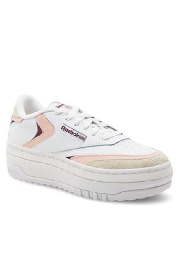 Reebok Sneakersy Club C Extra 100033108 Biały. Kolor: biały. Materiał: skóra. Model: Reebok Club