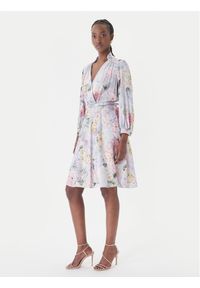 Rinascimento Sukienka koktajlowa CFC0127846003 Fioletowy jasny Regular Fit. Kolor: fioletowy. Materiał: wiskoza. Styl: wizytowy #1