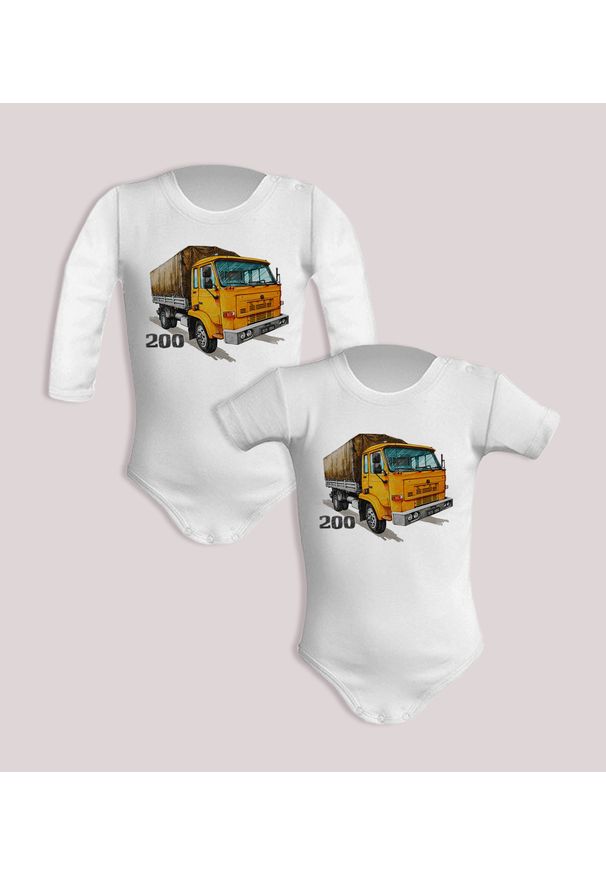 nikiniki - Star 200 — body (Rozmiar: 6M; Długość rękawa: krótki; Rodzaj nadruku: Star 200). Materiał: bawełna. Wzór: nadruk