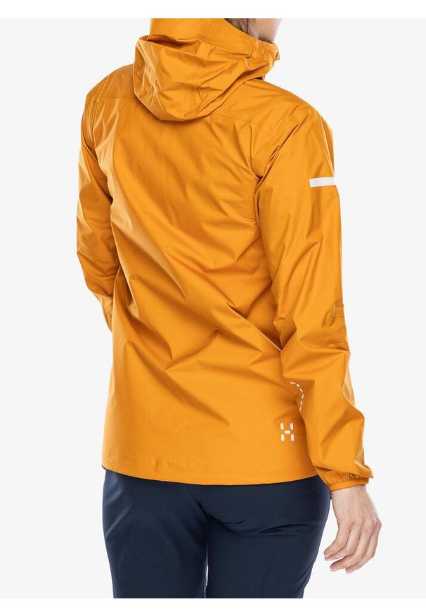 Haglöfs - Kurtka z membraną damska Haglofs L.I.M GTX Jacket. Kolor: żółty. Sport: turystyka piesza