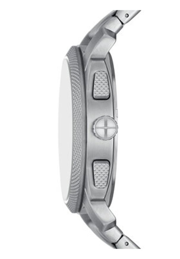 Fossil Zegarek Machine FS6095 Srebrny. Kolor: srebrny