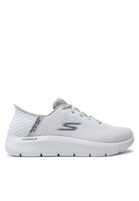 skechers - Skechers Sneakersy Go Walk Flex-New World 216505/WGY Biały. Kolor: biały