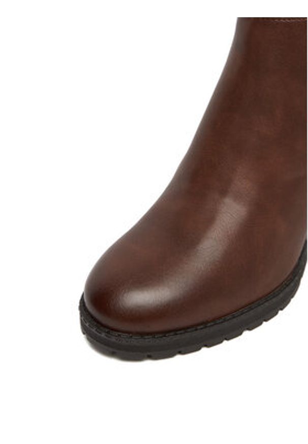 Clara Barson Kozaki CEO-HL0189101-B08 Brązowy. Kolor: brązowy. Materiał: materiał