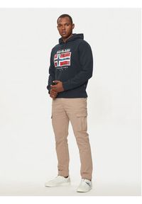 Napapijri Bluza B-Dorees NP0A4IBD Granatowy Relaxed Fit. Kolor: niebieski. Materiał: bawełna #2