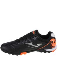 Buty piłkarskie - turfy męskie, Joma Maxima 2301 TF. Kolor: wielokolorowy, pomarańczowy, czarny. Sport: piłka nożna