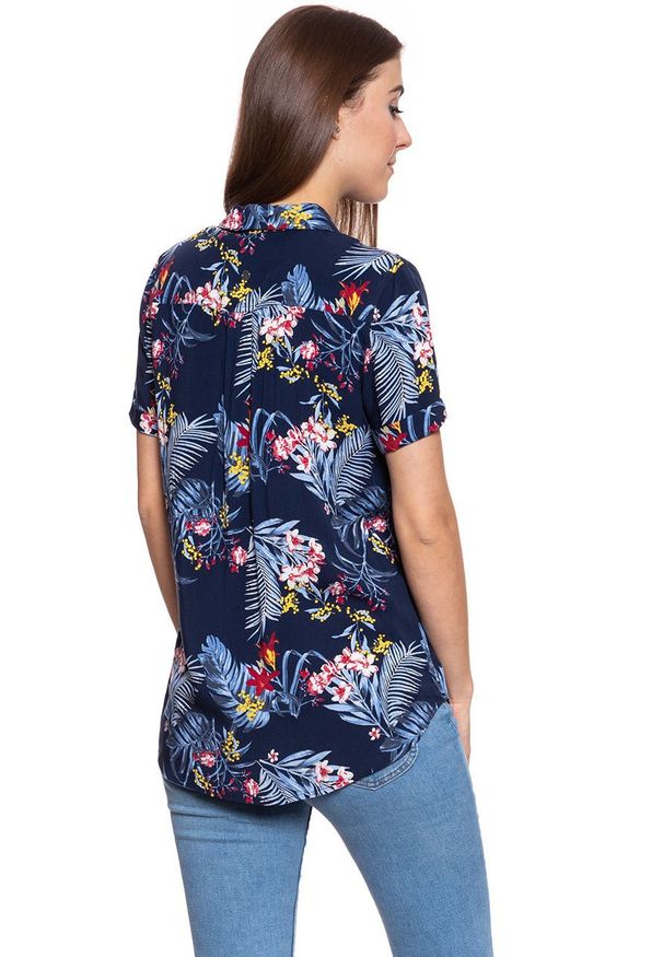 Mustang - KOSZULA DAMSKA MUSTANG Edda AOP Blouse 1009460 11708