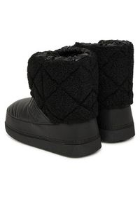 Love Moschino - LOVE MOSCHINO Śniegowce JA24412G0NISJ00A Czarny. Kolor: czarny. Materiał: skóra #7
