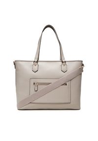 Guess Torba Norom Travel TWSN90 91024 Szary. Kolor: szary. Materiał: skóra #4