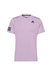 Adidas - Koszulka tenisowa adidas. Kolor: fioletowy, różowy, wielokolorowy. Sport: tenis