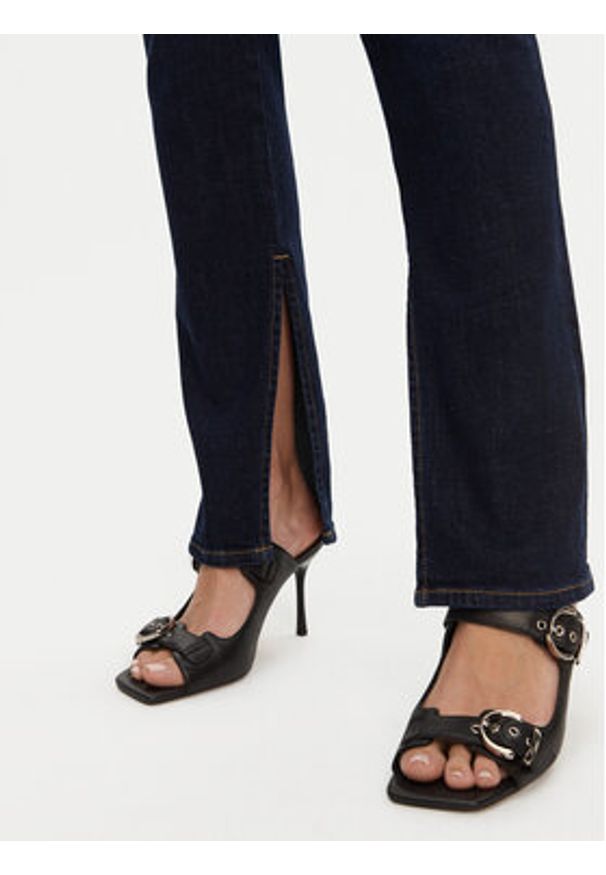 Pinko - PINKO Jeansy 104608 A2DV Granatowy Skinny Fit. Kolor: niebieski