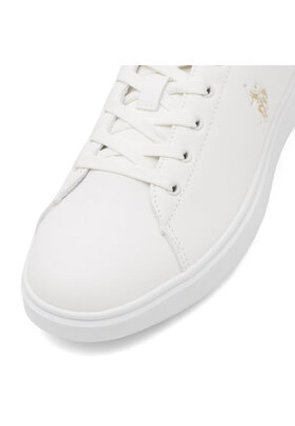 U.S. Polo Assn. Sneakersy MARLYN001 Biały. Kolor: biały. Materiał: skóra