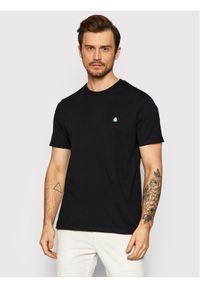 United Colors of Benetton - United Colors Of Benetton T-Shirt 3MI5J1AF7 Czarny Regular Fit. Kolor: czarny. Materiał: bawełna