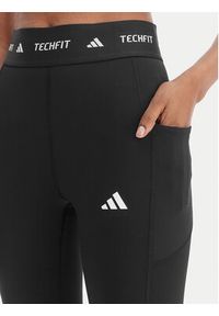 Adidas - adidas Legginsy TECHFIT Stash Pocket IT2282 Czarny Slim Fit. Kolor: czarny. Materiał: syntetyk. Technologia: Techfit (Adidas) #2