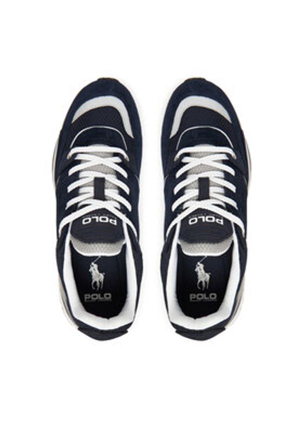 Polo Ralph Lauren Sneakersy Trackstr 250 809944590002 Granatowy. Kolor: niebieski. Materiał: zamsz, skóra