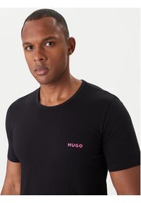 Hugo - HUGO Komplet t-shirtów 50480088 Czarny Regular Fit. Kolor: czarny. Materiał: bawełna #6