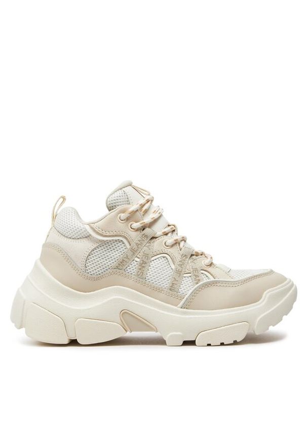 Tommy Jeans Sneakersy Tjw Modular Runner EN0EN02473 Beżowy. Kolor: beżowy