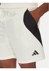 Adidas - adidas Szorty sportowe Stadium JX5624 Biały Regular Fit. Kolor: biały. Materiał: syntetyk. Styl: sportowy #3