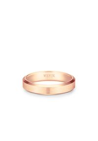 W.KRUK - Obrączka ślubna złota Chamonix męska. Materiał: złote. Kolor: złoty. Wzór: gładki #1
