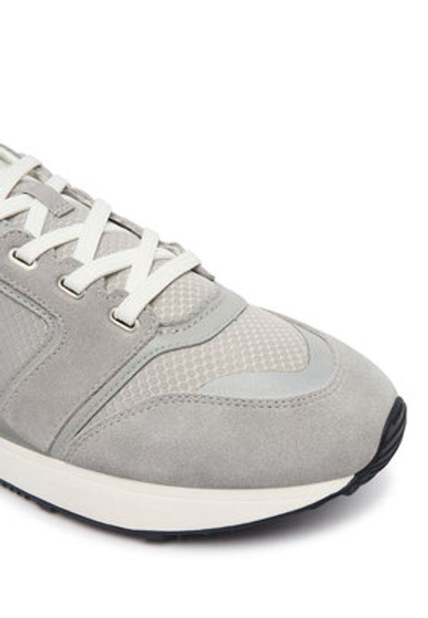 Polo Ralph Lauren Sneakersy 809P01637002 Szary. Kolor: szary. Materiał: skóra, zamsz