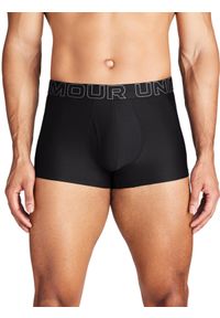 Bielizna treningowa męska (3-pack) Under Armour M UA Perf Tech 3in - czarna. Kolor: czarny. Materiał: tkanina, materiał