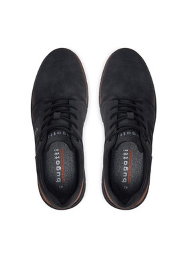 Bugatti Sneakersy 331-AP001-5050 Czarny. Kolor: czarny. Materiał: materiał