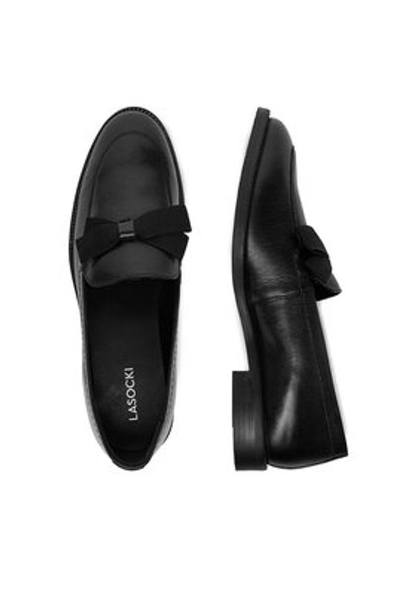 Lasocki Loafersy CEO-WI23-KILTY-06 Czarny. Kolor: czarny. Materiał: skóra