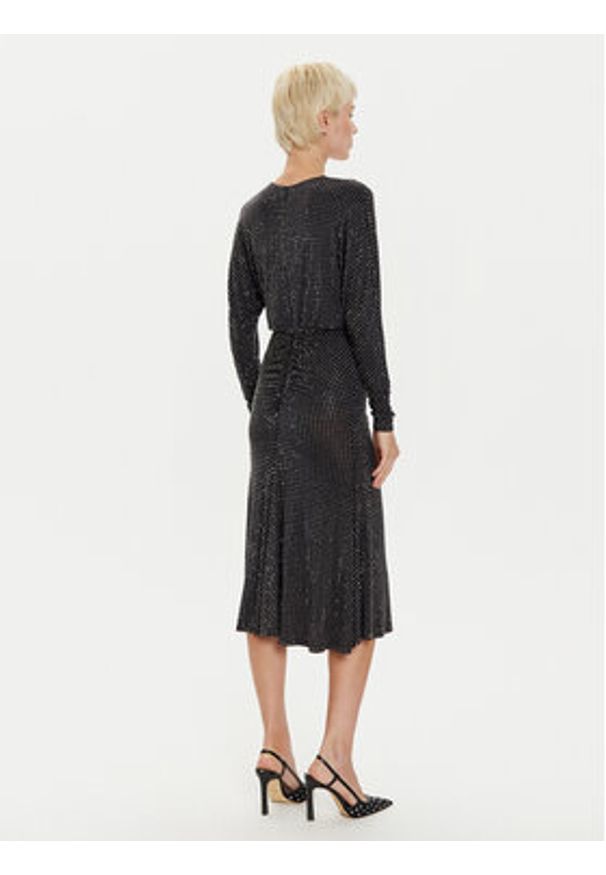 Pinko - PINKO Sukienka koktajlowa 104455 A288 Czarny Slim Fit. Kolor: czarny. Materiał: syntetyk. Styl: wizytowy