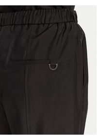 Marella Spodnie materiałowe Abetaia 2513131095 Czarny Relaxed Fit. Kolor: czarny. Materiał: jedwab #4