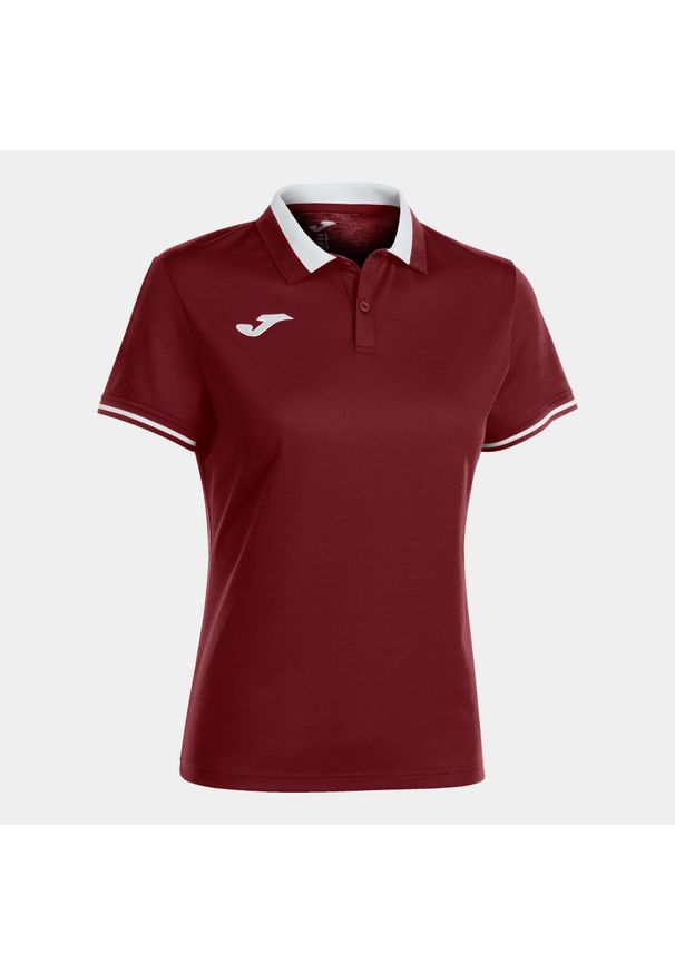 Koszulka polo tenisowa damska Joma Championship VI. Typ kołnierza: polo. Kolor: wielokolorowy, biały, czerwony, brązowy. Sport: tenis