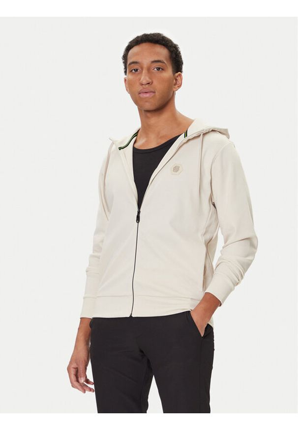 BOSS Bluza Saggy Future 50545581 Écru Relaxed Fit. Materiał: bawełna