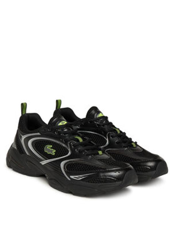 Lacoste Sneakersy Storm 96 2K 7-50SMA0173 Czarny. Kolor: czarny. Materiał: materiał