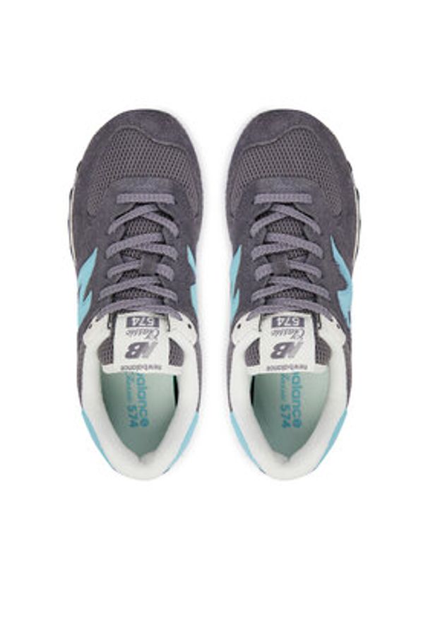 New Balance Sneakersy U5745LX Szary. Kolor: szary. Materiał: skóra, zamsz