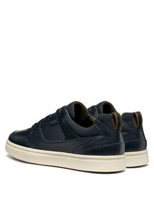 Geox Sneakersy U Baltmoore U56LDA 0BU11 C4002 Granatowy. Kolor: niebieski. Materiał: skóra
