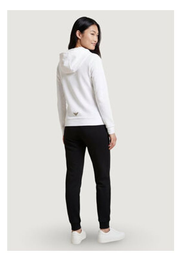 EA7 Emporio Armani Dres 8NTV51 TJ9RZ M0003 Biały Regular Fit. Kolor: biały. Materiał: syntetyk