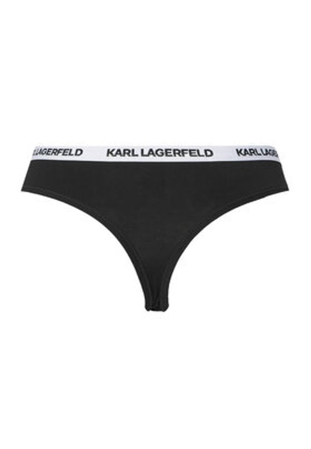 Karl Lagerfeld - KARL LAGERFELD Komplet stringów B1W47031 Kolorowy. Materiał: bawełna. Wzór: kolorowy
