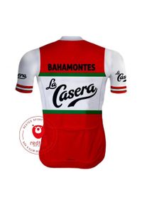 REDTED - Vintage Cycling Jersey La Casera - Redted. Kolor: czarny. Materiał: poliester