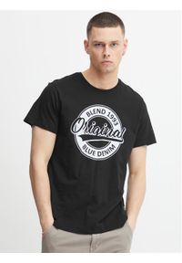 Blend T-Shirt 20715012 Czarny Regular Fit. Kolor: czarny. Materiał: bawełna