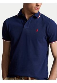 Polo Ralph Lauren Polo Classics 710842621003 Granatowy Slim Fit. Typ kołnierza: polo. Kolor: niebieski. Materiał: bawełna